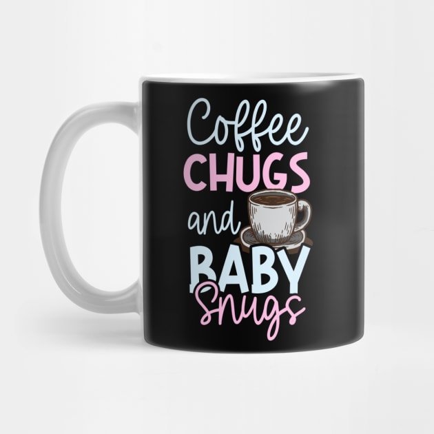 Au Pair Shirt | Coffee Chugs And Baby Snugs by Gawkclothing